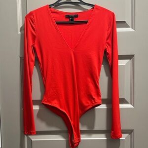 Forever21 Long Sleeve Bodysuit